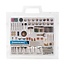 Silverline Hobby machine accessoire set - 216 delig - veelzijdig gebruik - 3,17 mm spandoorn