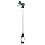 Silverline Lichtgewicht afvalgrijper - 87 cm - rubberen grip - verstelbare kaak