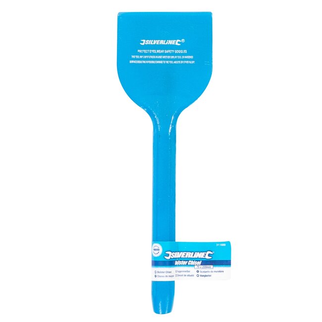 Silverline Voegbeitel - Vlak - Gehard Staal - Schokabsorberend - 75 x 220 mm