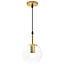 TooLight APP686-1CP Hanglamp - E27 - Ø15.5 cm - Goud