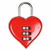 Stahlex Love Cijferhangslot - Rood Hartje - 38 mm Stahlex Love Cijferhangslot - Rood Hartje - 38 mm