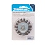Silverline Staalborstelwiel - staaldraad getordeerd - 75 mm - staalkleurig - roest en bramen verwijderen - boormachine 6 mm