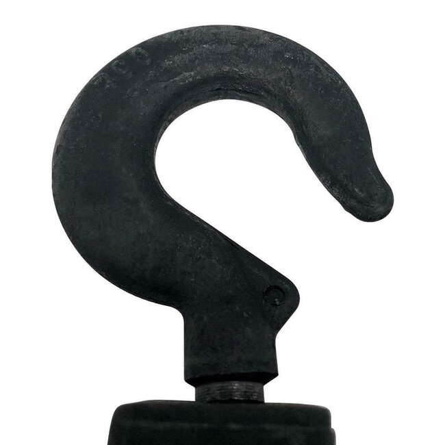 Benson Robuuste hijshaak - gietijzer - Ø 220 mm - zwart - max. 600 kg