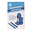 Silverline Hydraulische potkrik - 6 ton capaciteit - 197-382 mm bereik - Heavy-Duty - blauw geverfd