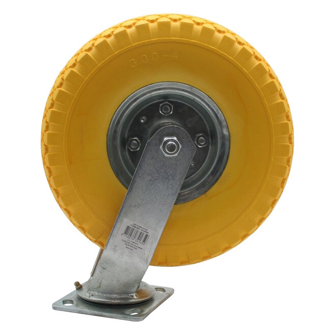 Benson Zwenkwiel met antilekband - 130 kg draagkracht - 260 mm diameter