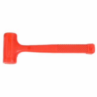 Hofftech Terugslagvrije hamer - Ø 45 mm - 450 gram - rood - antisliphandgreep