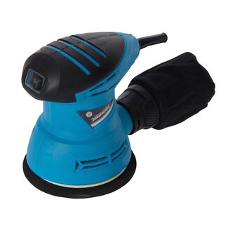 Silverline Excentrische schuurmachine - 240 W - Ø 125 mm - Inclusief accessoires - Ergonomisch ontwerp
