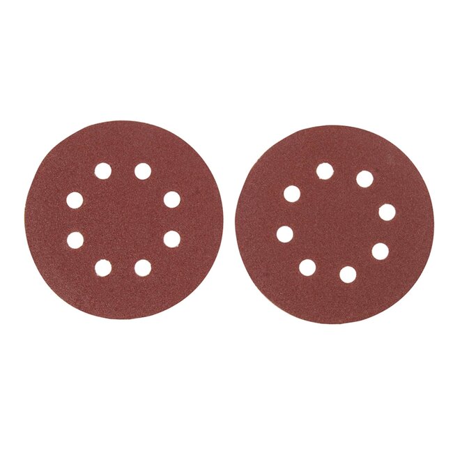 Silverline Excenterschuurmachine - kunststof behuizing - diameter 125 mm - 240 W - ergonomisch met stofzak - voor fijn schuurwerk