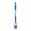 Silverline Lange radiatorkwast - gehoekte kop - flexibel handvat - 50 mm - 325 mm lang