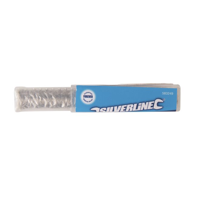 Silverline Kantenfreesbit - TCT hardmetaal, stalen schacht - dubbele fluit - 35 mm schacht - staalgrijs - laminaat trimmen en mallen