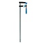Silverline Heavy-Duty F-klem - Diepe klemcapaciteit 1000 x 120 mm - Soft-grip handvaten - Beschermende kaakbeschermers