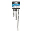 Silverline Ratelverlengstukken Set - 1/4 inch - 3 delig