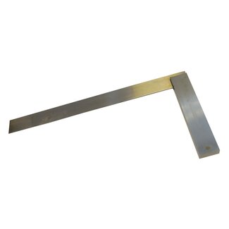 Silverline Blokhaak - Winkelhaak - RVS - 300 mm - DIN875/1