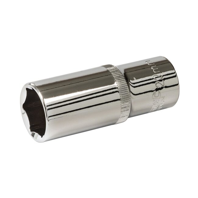 Silverline Diepe metrische dop - 22 mm - chroom vanadium - maximale koppeloverdracht - roestbestendig