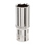 Silverline Diepe metrische dop - 22 mm - chroom vanadium - maximale koppeloverdracht - roestbestendig
