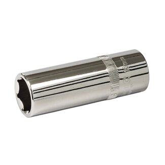 Silverline Diepe metrische dop - 18 mm - chroom vanadium - maximale koppeloverdracht
