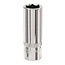 Silverline Diepe Metrische Dop - 1/2 inch - 18 mm - Chroom Vanadium