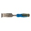 Silverline Expert houtbeitel - 38 mm - soft-grip handvat - stalen slagdop - bladbeschermer