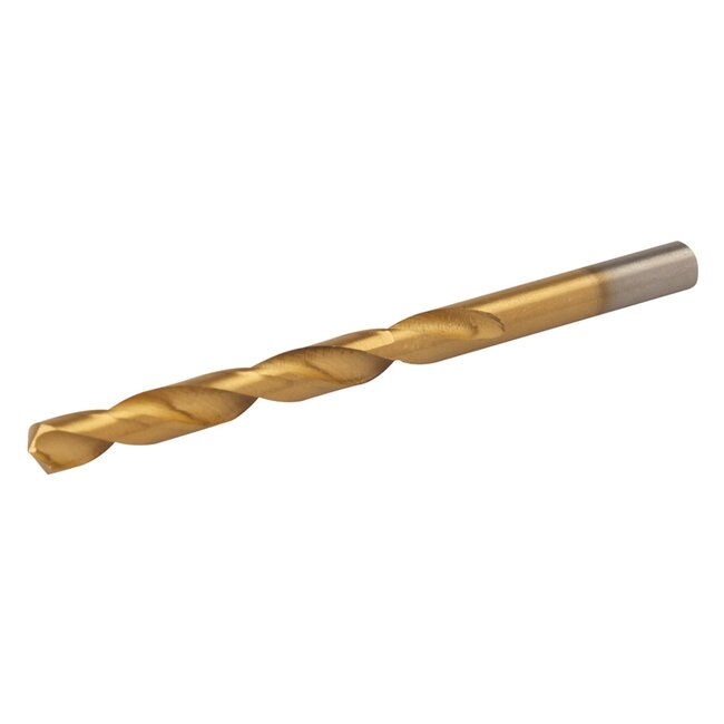 Silverline HSS boor - titanium coating - Ø 8 mm - veelzijdig en duurzaam