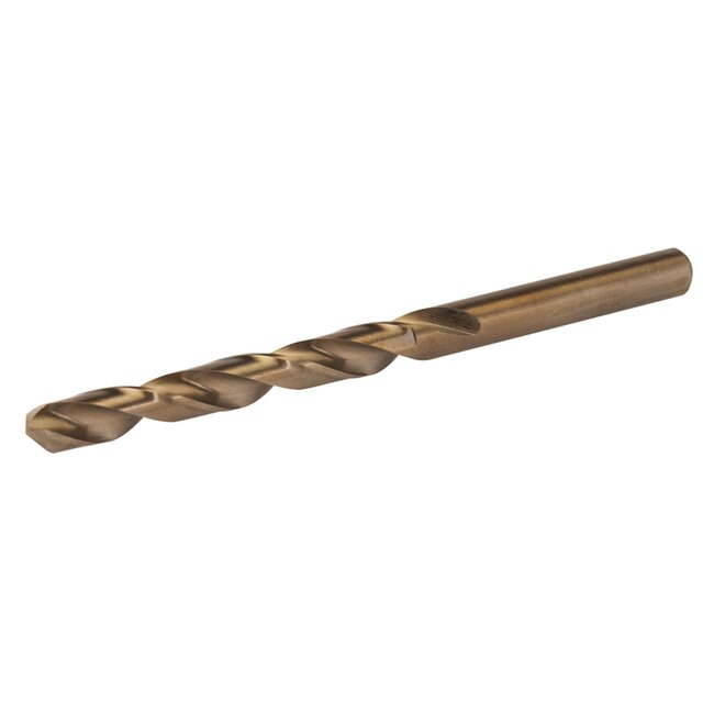 Silverline Metaalboor HSS - 5% kobalt - 135° splitpunt - Ø 8 mm - barnsteen afwerking