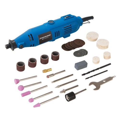 Silverline Roterend Multitool - 135 Watt - 43-delige accessoires Silverline Roterend Multitool - 135 Watt - 43-delige accessoires
