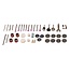 Silverline Roterend multitool - 135 Watt - 43-delige set - variabele snelheid - opbergkoffer