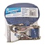 Silverline ratelspanband polyester - weerbestendig - automatische ratel - 6 m - 2777 kg - J-haken - lading vastzetten op aanhanger