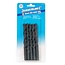 Silverline Metaalboor HSS-R - 12 mm - 5 stuks - Rol gesmeed - Zwart oxide afwerking