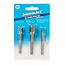 Silverline Dopadapterset voor boormachine - chroom-vanadiumstaal - 1/4 inch, 3/8 inch en 1/2 inch - 6,35 mm zeskant - 3-delig