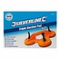 Silverline driedubbele glasdrager - kunststof en rubber - 11,5 cm zuignappen - 100 kg - voor glas, plaatwerk en autoruiten