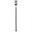 Silverline Betonboor SDS-plus - hardmetalen punt - snelle stofafvoer - 25 mm x 460 mm - staalgrijs - beton, metselwerk, steen