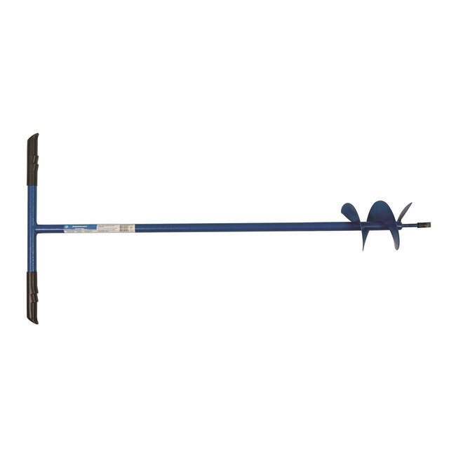 Silverline Grondboor staal 127 mm - lengte 1100 mm - T-handgreep en smalle punt - voor palen, hekwerk en bomen in de tuin