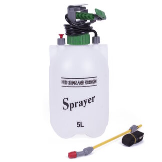 Benson Plantensproeier - Hoge druk - 5 liter - 1.2 meter slang - Onkruid verwijderen