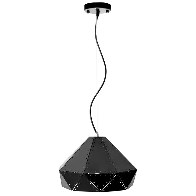 TooLight APP236-1CP Hanglamp - E27 - Ø 29 cm - Zwart