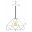 TooLight APP236-1CP Hanglamp - E27 - Ø 29 cm - Zwart