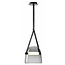 TooLight Moderne hanglamp - Ø 20 cm - grijs/zwart - leren riem - energiezuinige LED