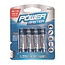 Powermaster Super Alkaline AA Batterij LR6 - 4 stuks