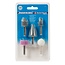 Silverline Slijpstenen set - Aluminiumoxide - Diverse vormen - 5-delig - 6 mm schacht