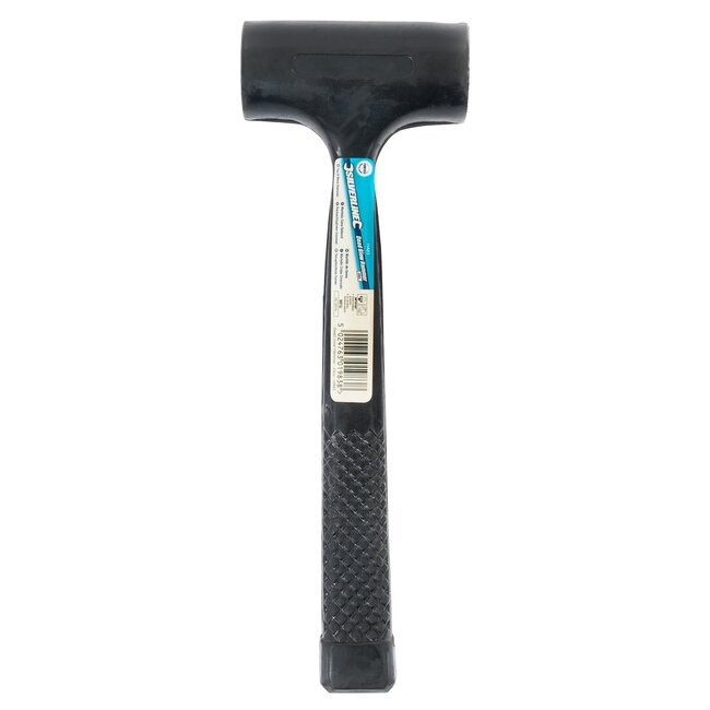 Silverline Terugslagvrije hamer - stalen kop en steel, polyurethaan greep - kopdiameter 5 cm - 680 gram - precisiewerk en montage