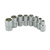 Silverline Metrische Dop - Zeskantig - 1/4 inch - 5 t/m 13 mm Silverline Metrische Dop - Zeskantig - 1/4 inch - 5 t/m 13 mm