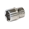Silverline Metrische Dop - Zeskantig - 3/8 inch - 18 mm Silverline Metrische Dop - Zeskantig - 3/8 inch - 18 mm