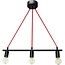 TooLight APP420-3CP Hanglamp - E27 - 3 Lichtpunten - Zwart