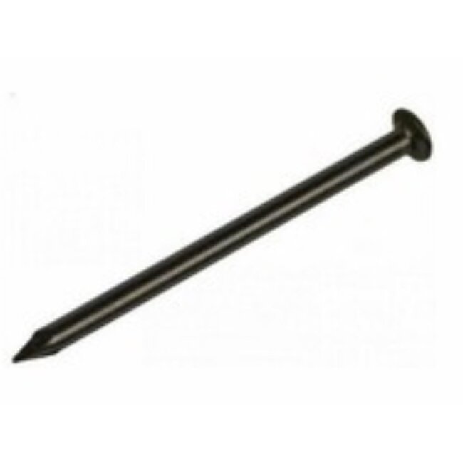 Deltafix Stalen nagels - 2.0 x 40 mm - gehard staal - bolverzonken kop - 52 stuks - zwart