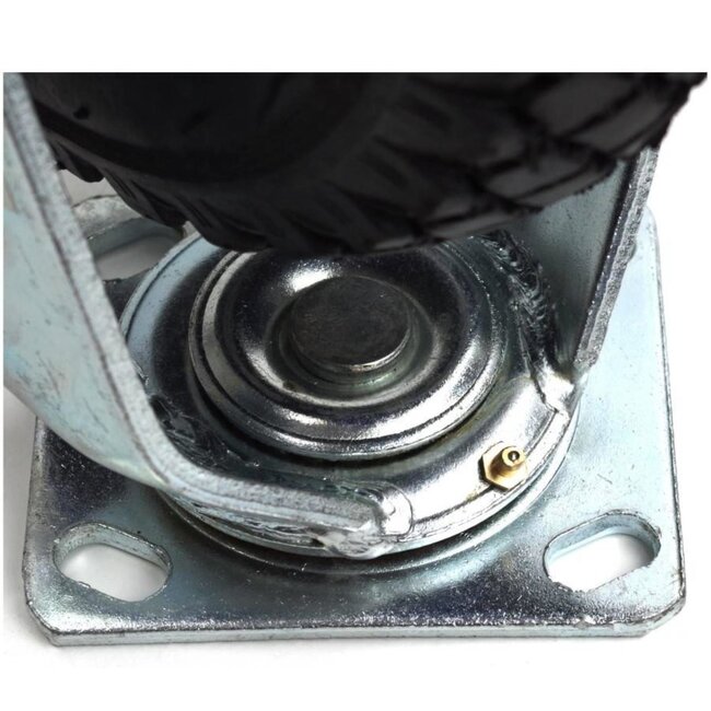 Benson Zwenkwiel - Ø 260 mm - Luchtband - Maximale belasting 70 kg - Verzinkt staal