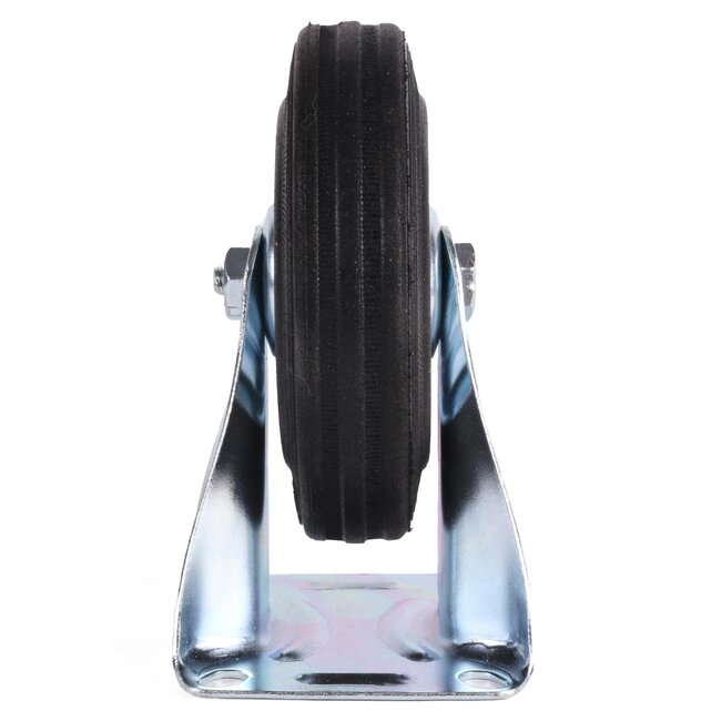 Benson Bokwiel - Ø 125 mm - Verzinkt - 100 kg Draagvermogen - Slijtvast Rubber