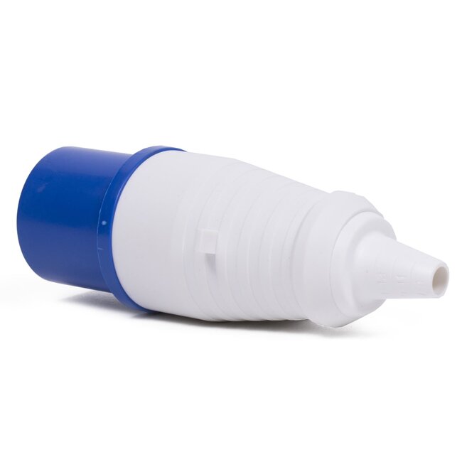 Benson Stekker 16A - 3-polig - Spatwaterdicht - Slagvaste behuizing - Blauw