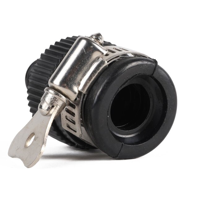 Benson Universeel wartel kraanstuk - plastic - zwart - max. 19 mm