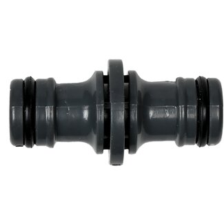 Benson Slangkoppeling voor tuinslang - Verbindt 2 slangen - Geschikt voor 12-15 mm - Eenvoudige bevestiging