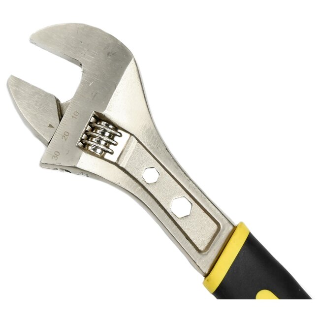 Benson Baco met ringsleutel - verstelbaar 0-30 mm - soft grip - 25,4 cm