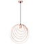 TooLight APP427-1CP Hanglamp - E27 - Ø 40.5 cm - Rosé Goud